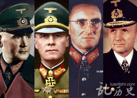 德国二战时期纳粹27名元帅简介及最后结局