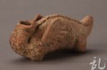 隋代文物：“镇水避雨”的摩羯形陶脊兽