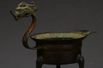 南朝文物＂龙柄鐎斗＂：古代军队的多用炊具