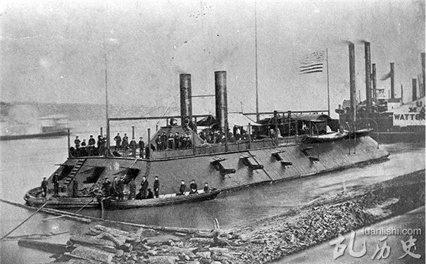 南北战争铁甲舰图片