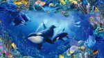 最大的水族馆 2万5千立方米的水的“生活之海”水族馆