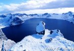 世界上海拔最高的火山湖：长白山天池