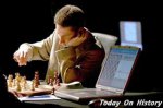 世界首次国际象棋人机大战 世界棋王卡斯帕罗夫对垒“深蓝