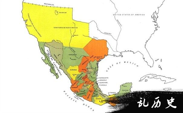 1840年美墨战争爆发