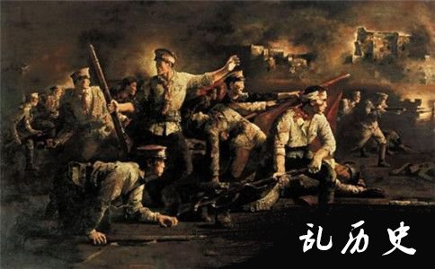 广州起义油画