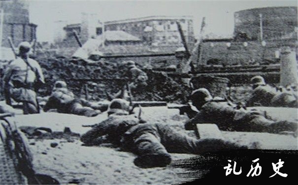 淞沪会战历史图片