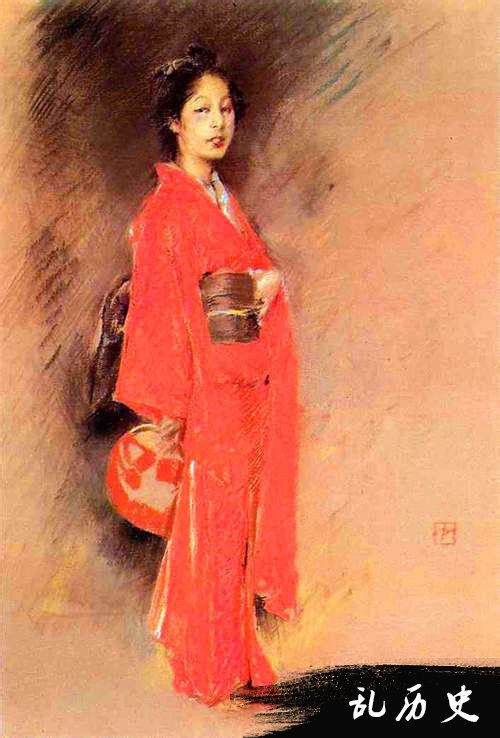 江户时代的东京面貌 美国画家描绘美丽日本