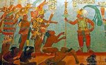 玛雅文明考古重大发现 壁画现6大神秘图像