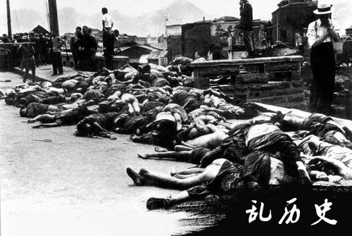 重庆大隧道惨案中的遇难者遗体