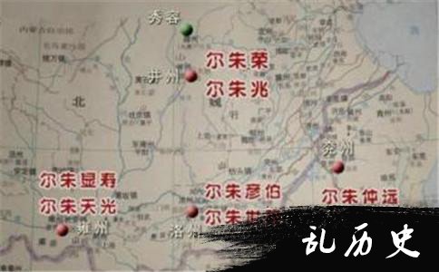 滏口之战地图