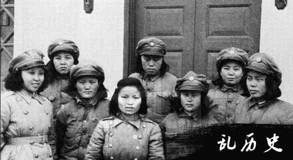 抗战时期的中国女兵