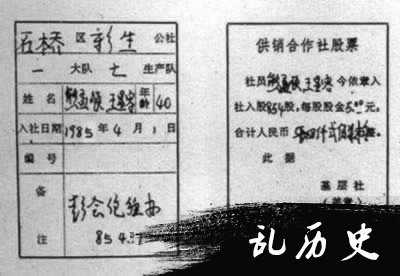 河南农村出现股份制合作模式(历史上今天todayonhistory.com)