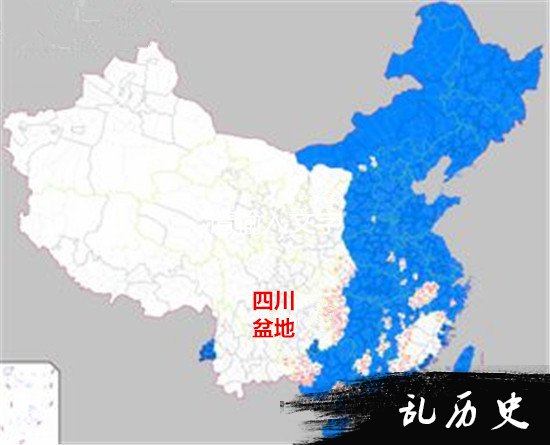 四川盆地地形条件对抗日战争的影响