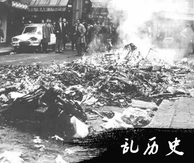 法国五月风暴兴起(todayonhistory.com)